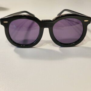 Karen Walker sunglasses, Super Duper Thistle With Case